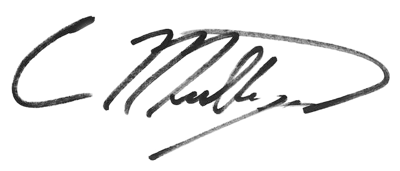 Ciaran Mulligan Signature