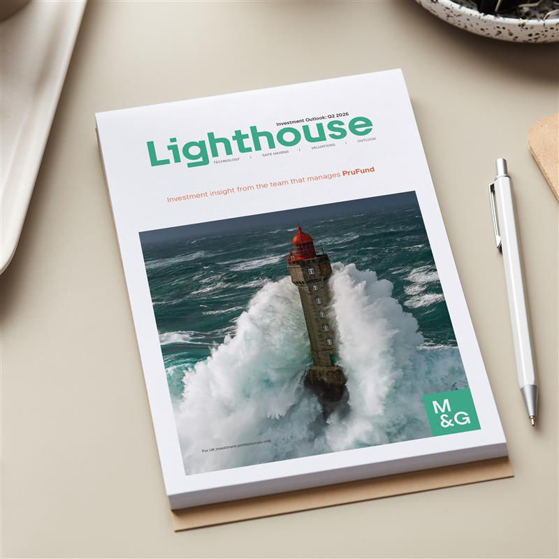Lighthouse magazine placed on table